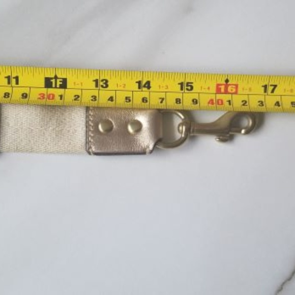 HOST PICK! Coach Signature Print Tan/Gold Handbag - Picture 6 of 8